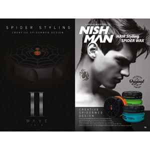 Cire coiffante NISH MAN Spider WAX S4 150 ml Cire coiffante NISH MAN Spider WAX S4 150 ml