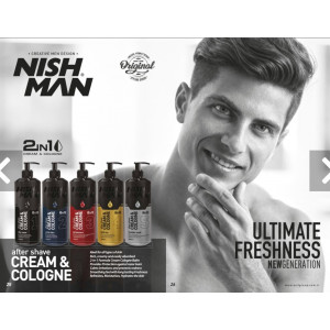 Baume & Eau de cologne NISH MAN N°4 400ML Baume & Eau de cologne NISH MAN N°4 400ML