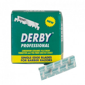 Lames DERBY PRO simple tranchant x 100