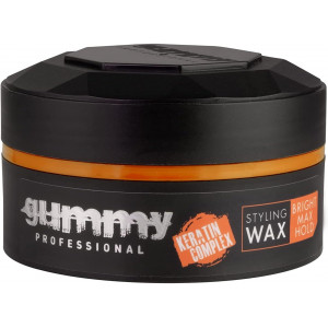 Cire coiffante FONEX GUMMY Bright Wax Hold ORANGE 150ML