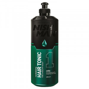 TONIQUE CAPILLAIRE NISH MAN 400ML TONIQUE CAPILLAIRE NISH MAN 400ML