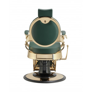 Fauteuil de barbier BUZZ GOLD VERT