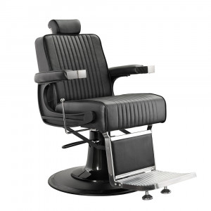 Fauteuil de barbier QUIFF BLACK