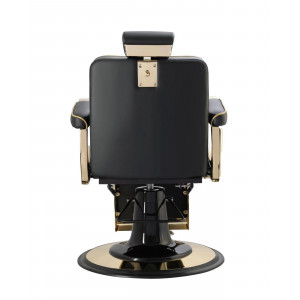 Fauteuil de barbier chic et moderne CREW GOLD
