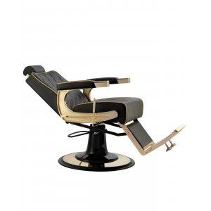 Fauteuil de barbier chic et moderne CREW GOLD