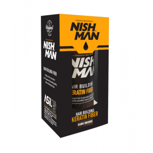 Fibres capillaire Chatain foncé NISH MAN 21g Fibres capillaire Chatain foncé NISH MAN 21g