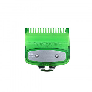 Contre peigne 1.5mm (n° 1/2) vert pomme Translucide Contre peigne 1.5mm (n° 1/2) vert pomme Translucide