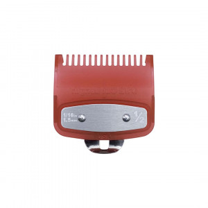 Contre peigne 1.5mm (n° 1/2) rouge Translucide Contre peigne 1.5mm (n° 1/2) rouge Translucide