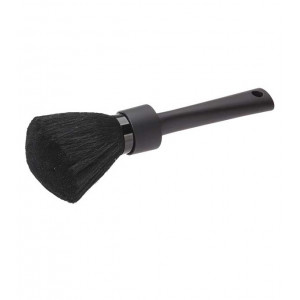 Balai à cou noir manche longue soft touch poils doux Balai à cou noir manche longue soft touch poils doux