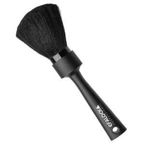 Balai à cou noir manche longue soft touch poils doux Balai à cou noir manche longue soft touch poils doux