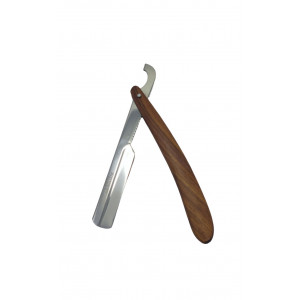 Rasoir shavette en bois ( lame à insertion manuelle)