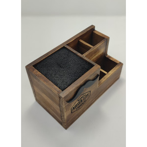 Organisateur à accessoires coiffure + ciseaux à planter