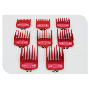 Kit de 8 contre peignes compatibles Rouge Kit de 8 contre peignes compatibles Rouge