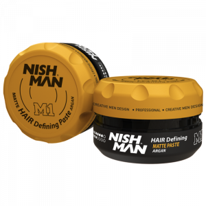 Pâte coiffante matte NISH MAN M1 100ml à l'Argan Pâte coiffante matte NISH MAN M1 100ml à l'Argan