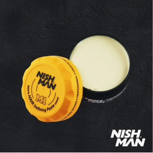 Pâte coiffante matte NISH MAN M1 100ml à l'Argan Pâte coiffante matte NISH MAN M1 100ml à l'Argan