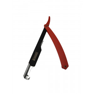 Rasoir shavette BLESSED Noir & Rouge manche plastique