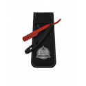 Rasoir shavette BLESSED Noir & Rouge manche plastique