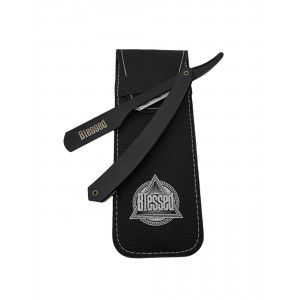 Rasoir shavette BLESSED Noir manche plastique