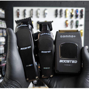 Trio GAMMA + I BOOSTED Trimmer + Clipper + Shaver Trio GAMMA + I BOOSTED Trimmer + Clipper + Shaver