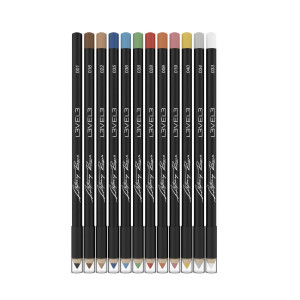 Set de 12 crayons de contour et traçage LV3 multi couleurs