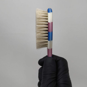 Brosse Fade Barber Pole poils doux naturels