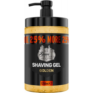 Shaving gel à raser transparent TSF GOLDEN format Pro 1250ml