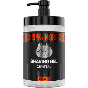 Shaving gel à raser transparent TSF CRYSTAL format Pro 1250ml