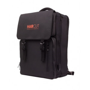 Sac à dos Barber HAIRCUT Noir & Orange