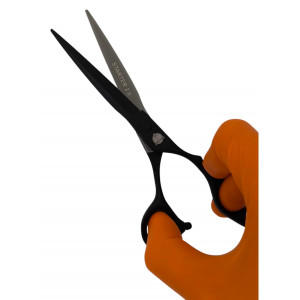 Ciseaux de coupe 6.5" BLESSED Acier Noir Mat