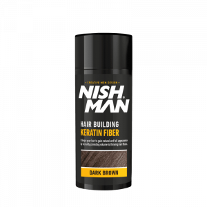 Fibres capillaire Chatain moyen NISH MAN 21g Fibres capillaire Chatain moyen NISH MAN 21g