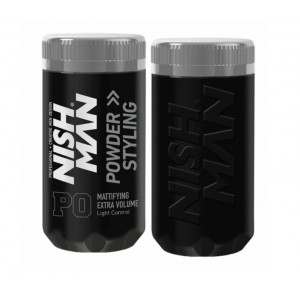 Poudre coiffante NISH MAN P0 Tenue légère Poudre coiffante NISH MAN P0 Tenue légère
