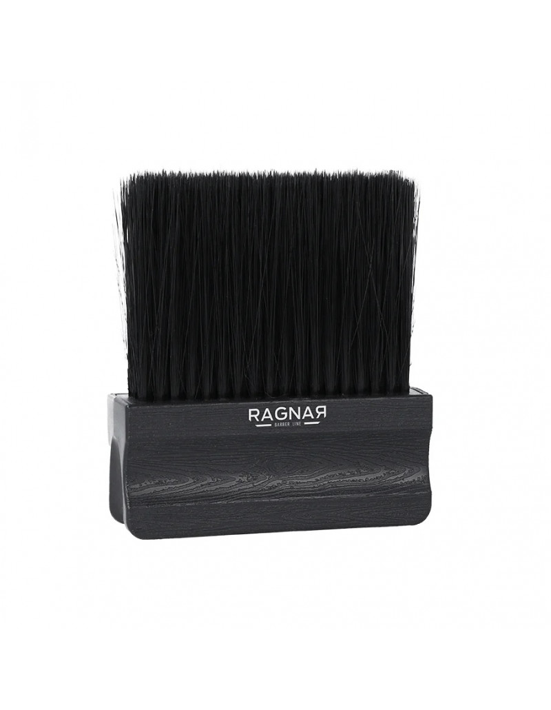 Balai à Cou Poils Nylon Pour Coiffeur - Antistatique - Noir - Neuf