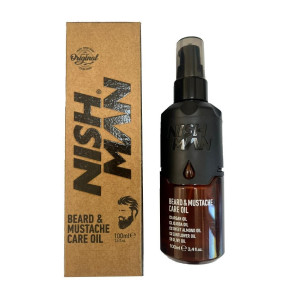 Huile à barbe NISH MAN 100ml Huile à barbe NISH MAN 100ml