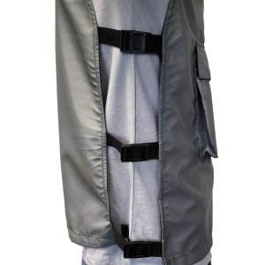 Gilet Gris BARBER CORNER uni sans logo