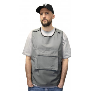 Gilet Gris BARBER CORNER uni sans logo Gilet Gris BARBER CORNER uni sans logo