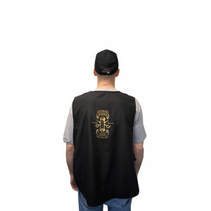 Gilet BARBER CORNER modèle long avec logos