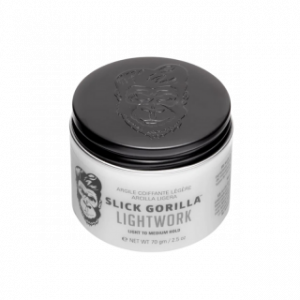 Cire coiffante SLICK GORILLA LIGHTWORK Clay légère 70g