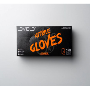 GANTS NITRILES LV3 ORANGE - TAILLE L - 100 PIECES GANTS NITRILES LV3 ORANGE - TAILLE L - 100 PIECES