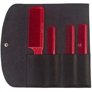 JRL set de 4 peignes avec étui de rangement JRL set de 4 peignes avec étui de rangement