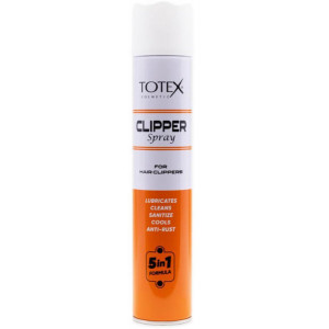 Lubrifiant tondeuse TOTEX 5en1 400ml Lubrifiant tondeuse TOTEX 5en1 400ml