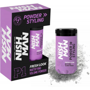 Poudre coiffante Nish Man P1 20g Fresh Look Poudre coiffante Nish Man P1 20g Fresh Look
