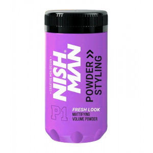 Poudre coiffante Nish Man P1 20g Fresh Look Poudre coiffante Nish Man P1 20g Fresh Look