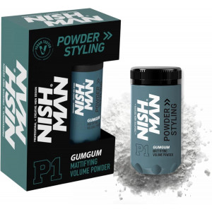 Poudre coiffante NISH MAN P1 20g  GUM GUM Poudre coiffante NISH MAN P1 20g  GUM GUM