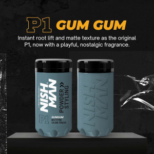 Poudre coiffante NISH MAN P1 20g  GUM GUM Poudre coiffante NISH MAN P1 20g  GUM GUM