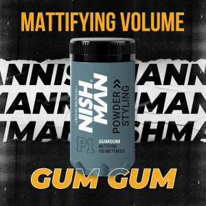 Poudre coiffante NISH MAN P1 20g  GUM GUM Poudre coiffante NISH MAN P1 20g  GUM GUM