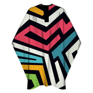 Cape de coupe MARMARA BARBER Funky colors