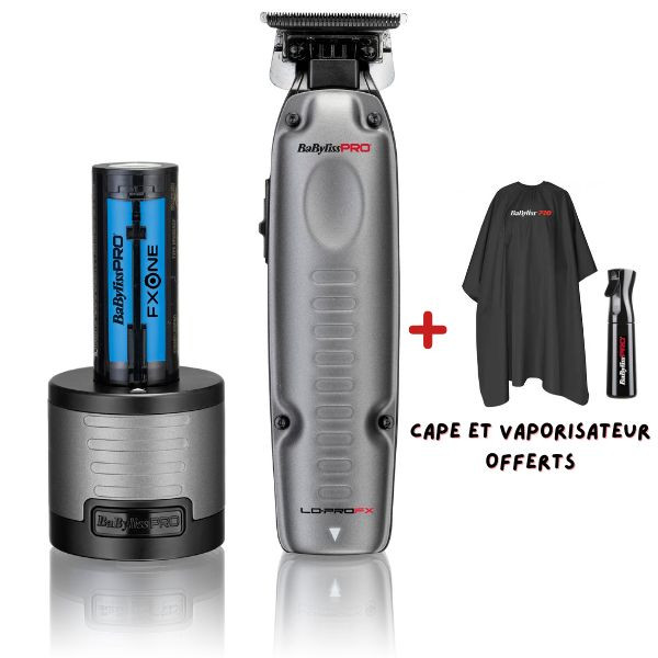 Tondeuse de précision BABYLISS PRO LO-PRO FXONE Grise (vaporisateur + cape OFFERTS) Tondeuse de précision BABYLISS PRO LO-PRO FXONE Grise (vaporisateur + cape OFFERTS)