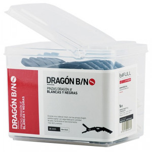 Kit de 25 Pinces Dragon Noir et blanc