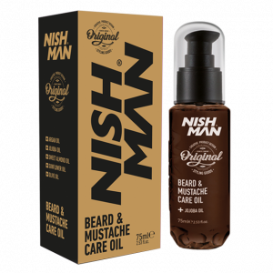 Huile à barbe NISH MAN 75ml Huile à barbe NISH MAN 75ml