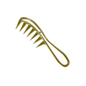 Peigne de coiffage GOLD à dents larges BARBER CORNER